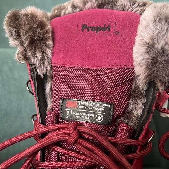 Propét Lumi Tall Lace Waterproof winter boot, size 10 Wide. - Picture 2 of 13